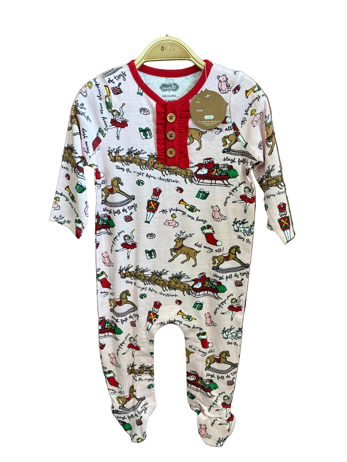 Night Before Christmas Girl Sleeper