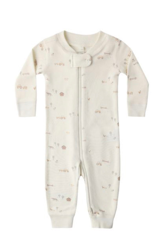 Swan Zipper Onesie