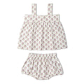 Lavender Bloomer Set