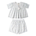 Blue Vines Short Set