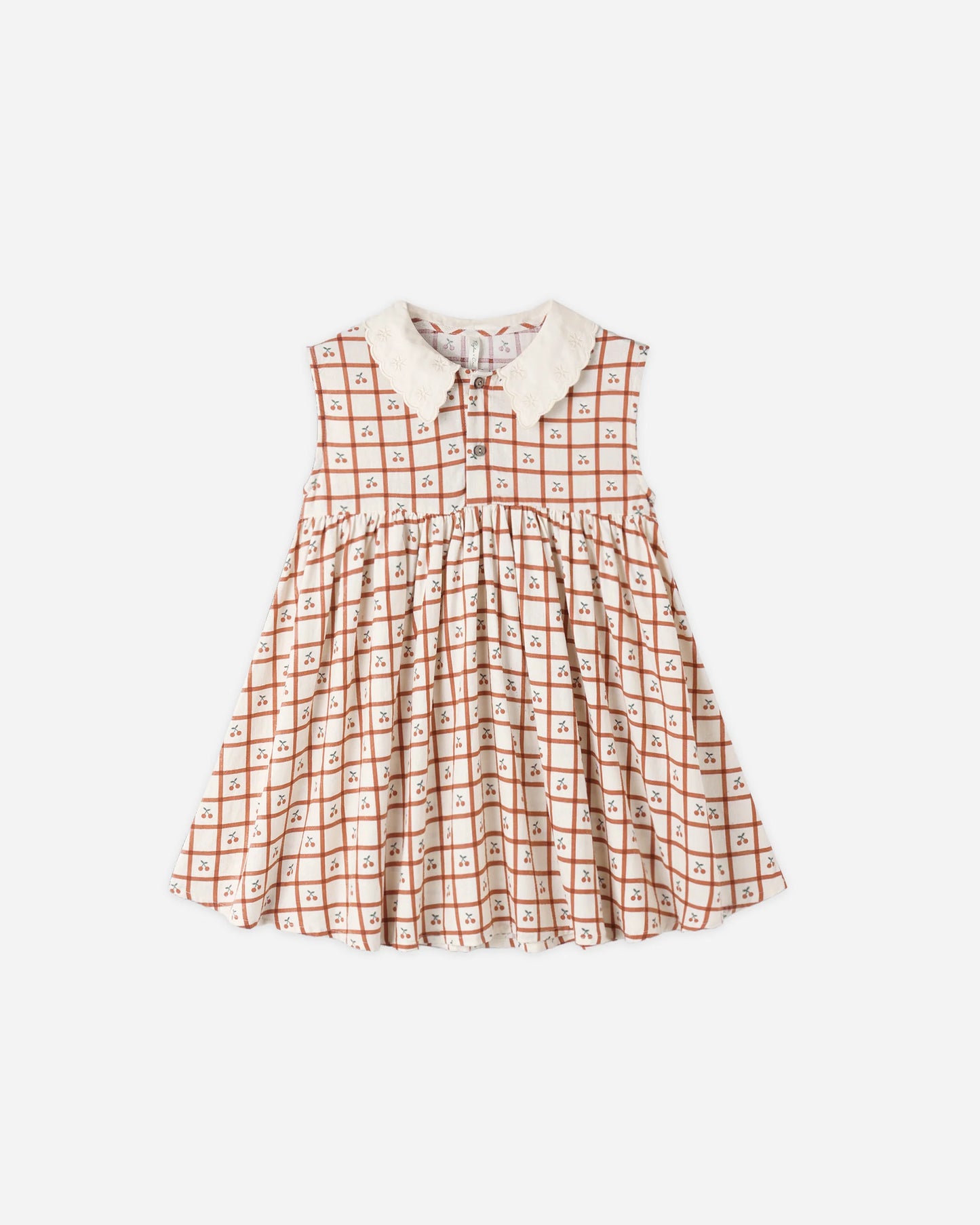 Cherry Check Dress