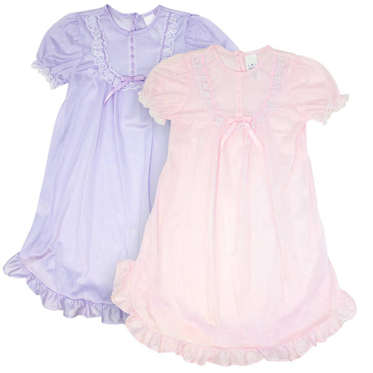 Traditional Nightgown- Long & Short Sleeve