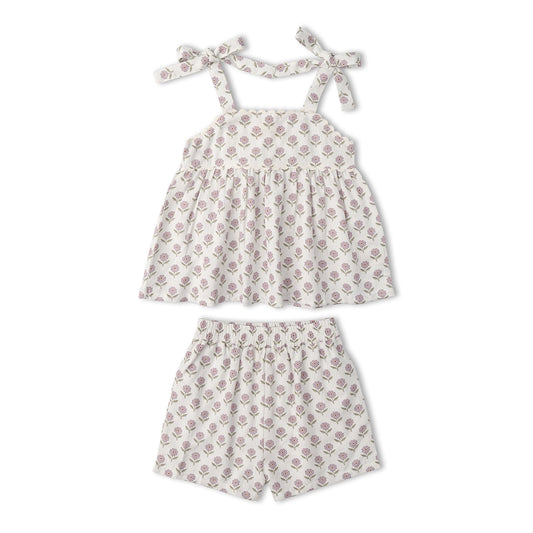 Lavender Short Set