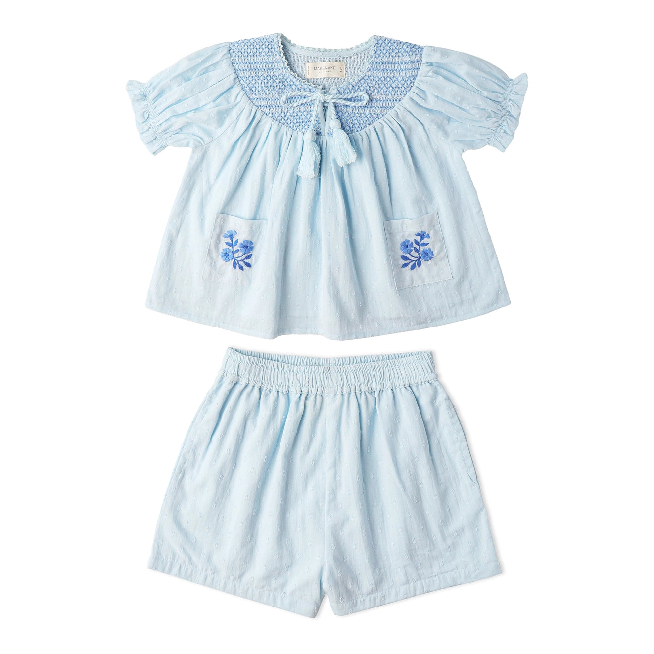 Light Blue Short Set