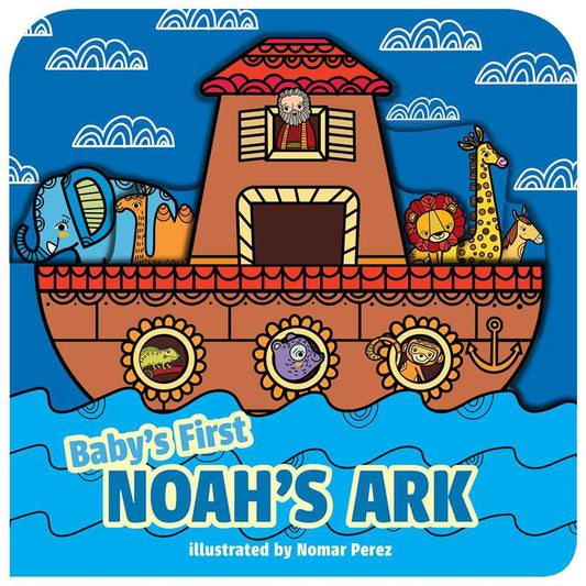Baby's First Noah's Ark (A Boat-Shaped Novelty Board Book for Toddlers) by Little Bee Books