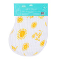 Hey Y’all! Baby Burp Cloth and Bib 2 in 1  Soft Bamboo Organic Cotton Combo