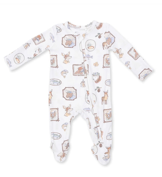 Woodson Family Cabin 2 Way Zipper Footie
