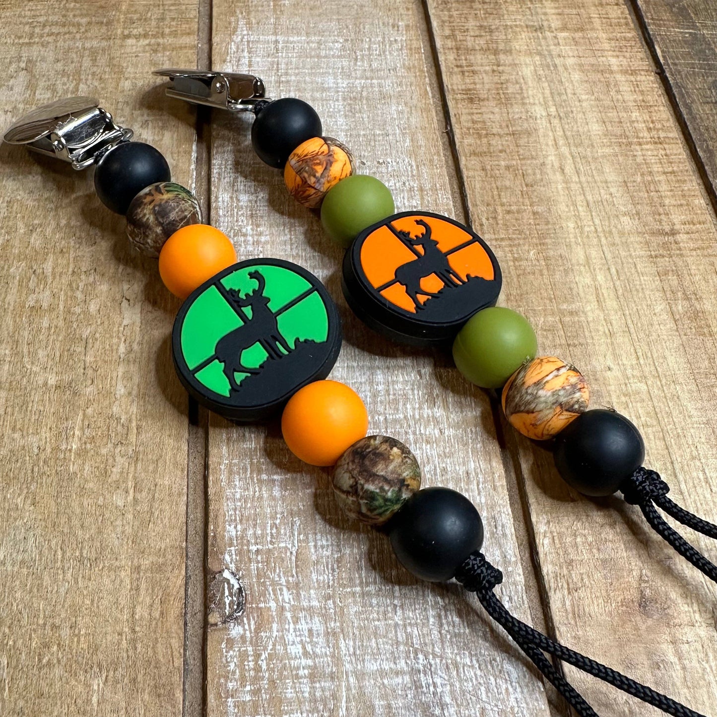 WS Big Buck Pacifier Clip