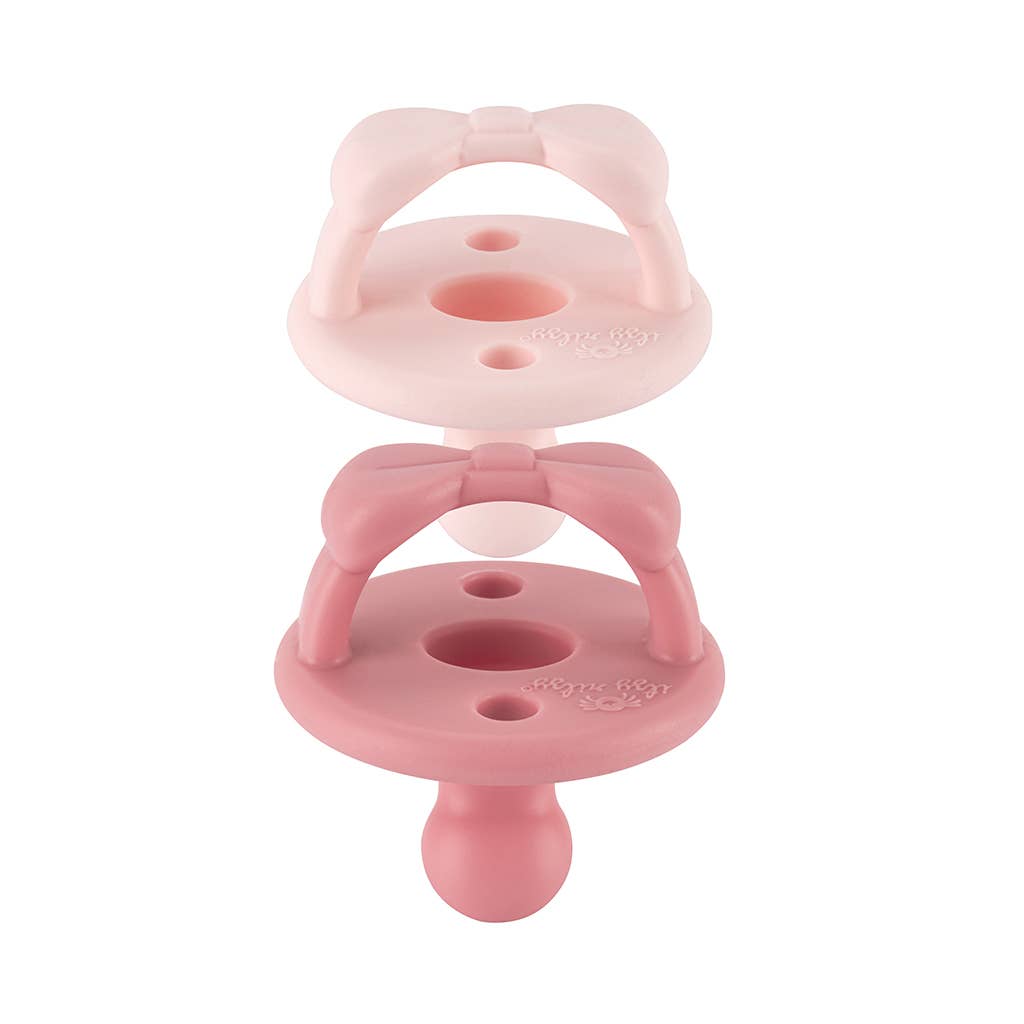 Sweetie Soother™ Orthodontic Pacifier Sets: Pink / 0-6 Months