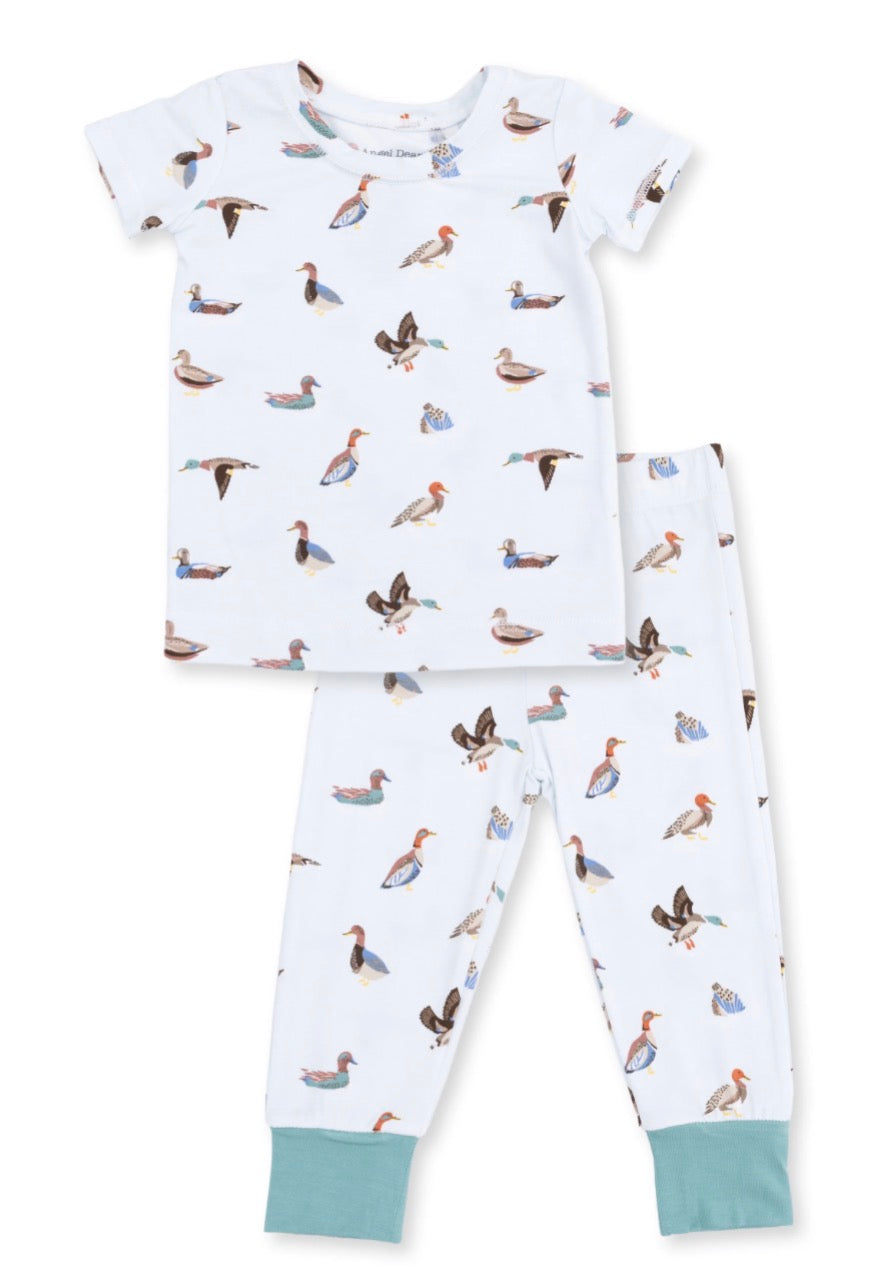 Short Sleeve Loungewear Set American Ducks