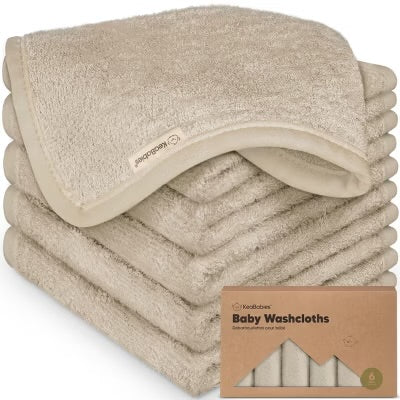 Brown Baby Washcloths