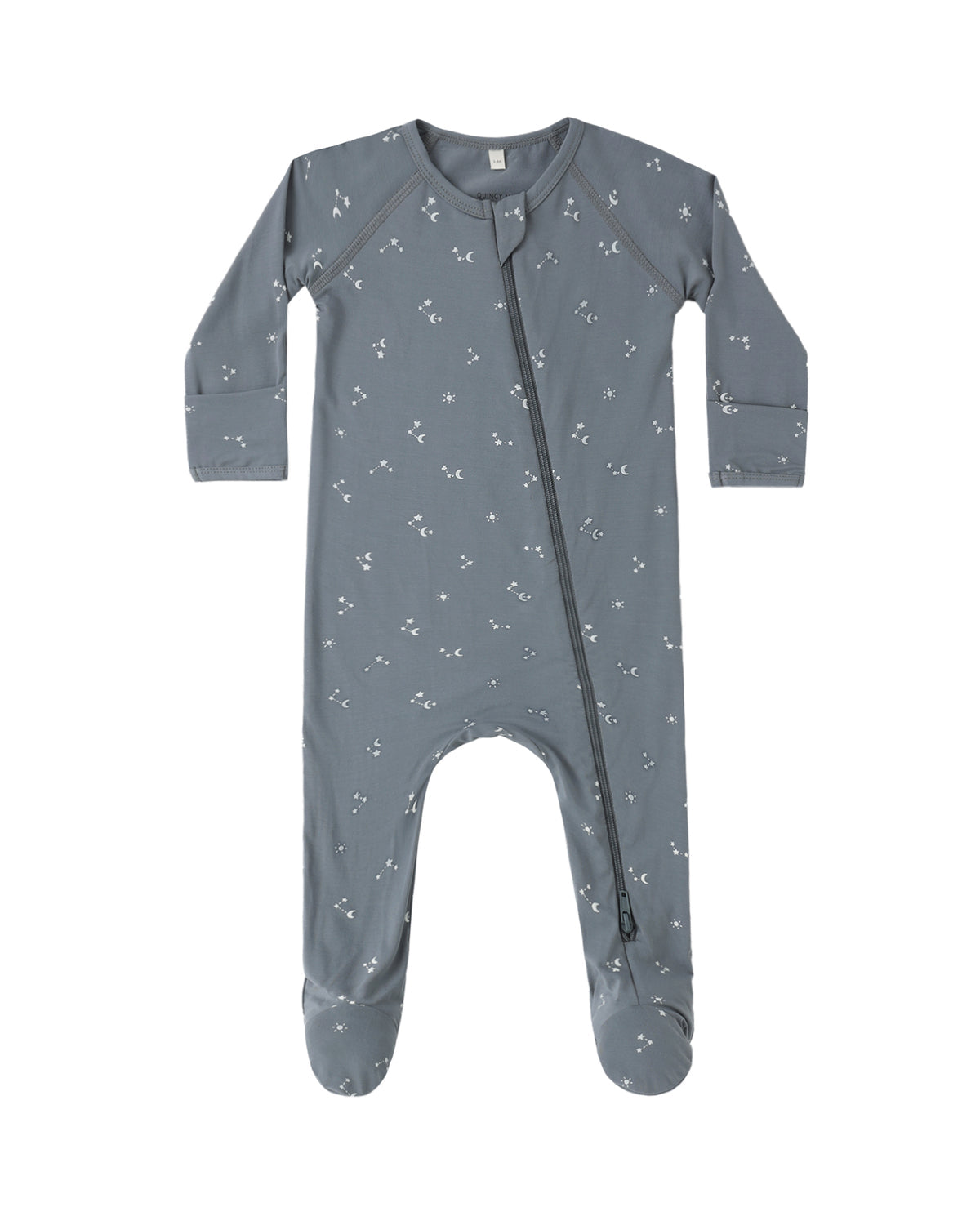 Constellations Zipper Footie