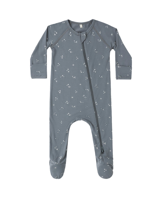 Constellations Zipper Footie
