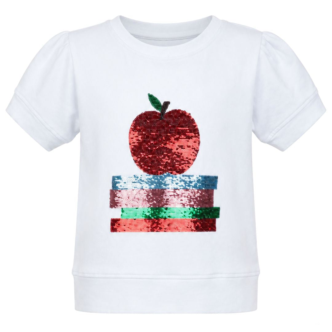 Sequin Apple Holly Sweatshirt