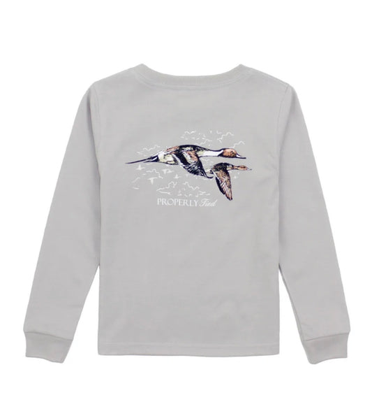 Ice Grey Pintail Long Sleeve