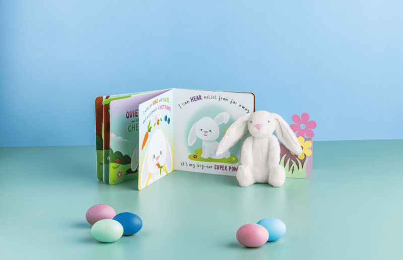 Bunny Book with Plush