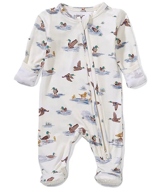 2 Way Zipper Footie Duck