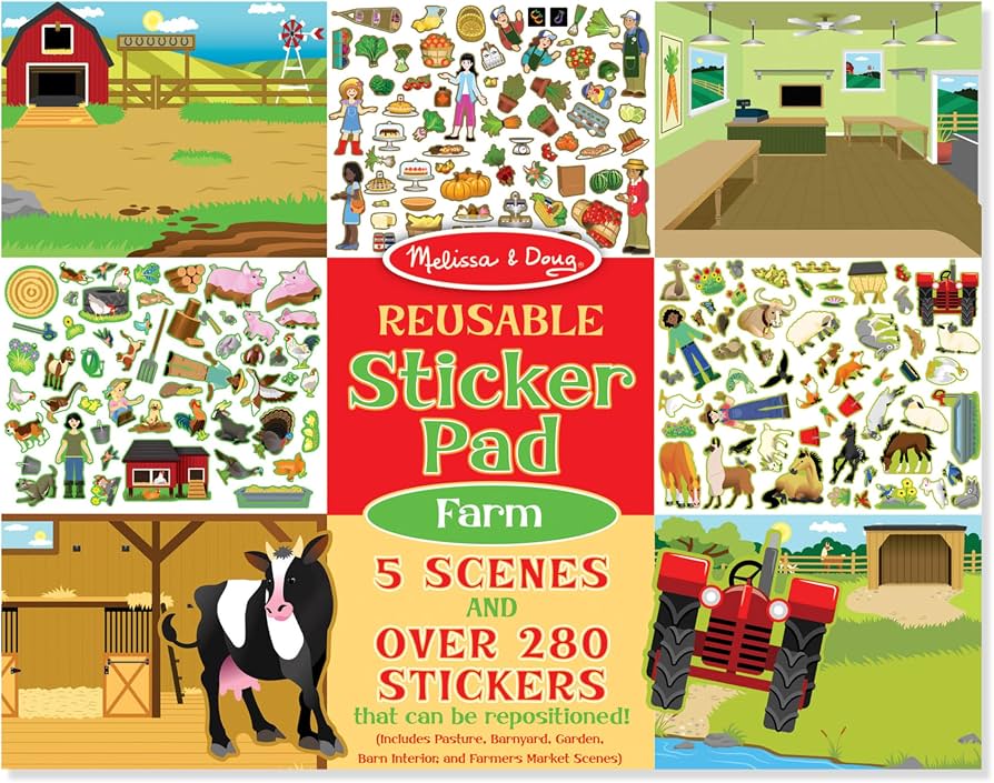 Reusable Sticker Pad