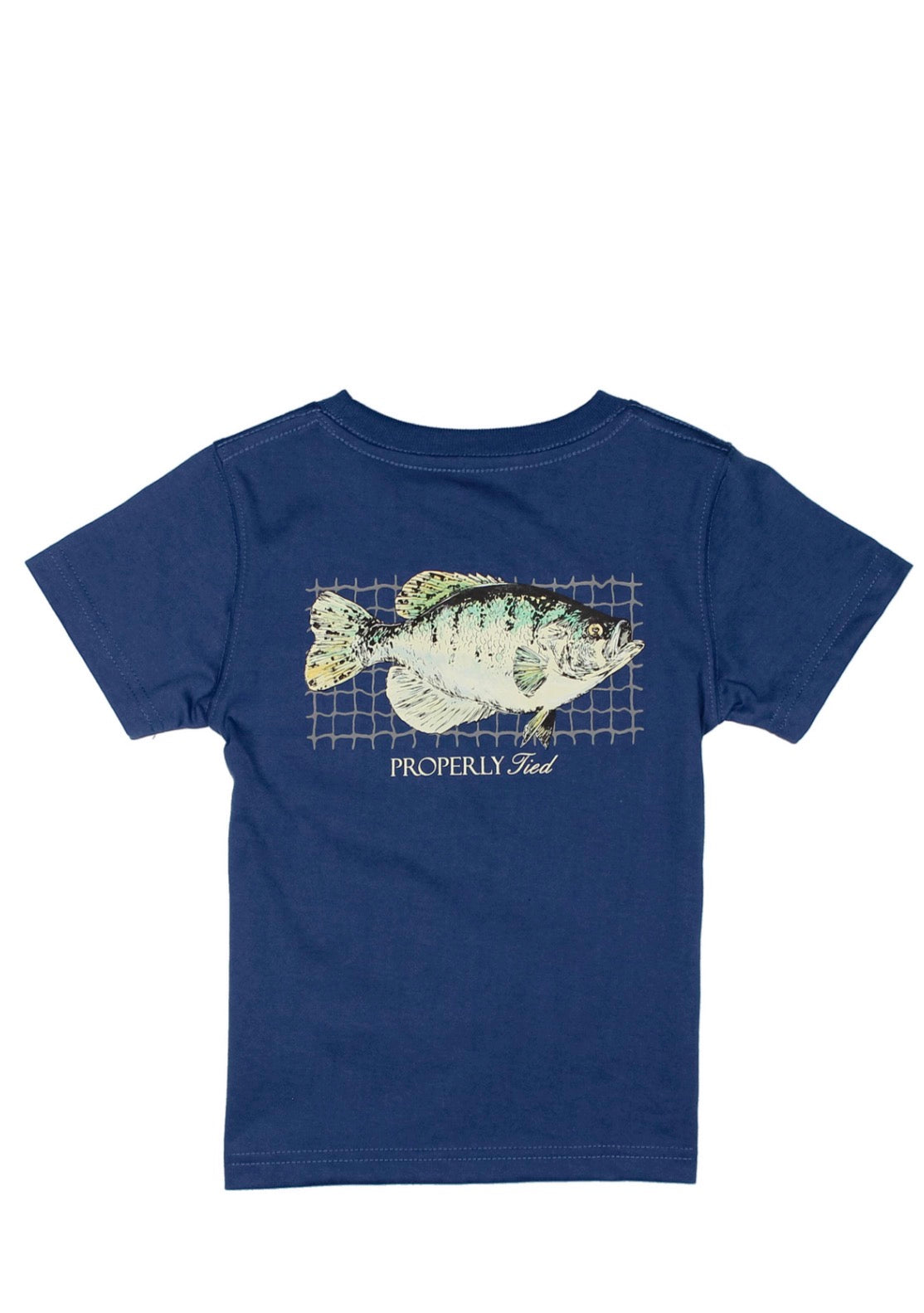 Crappie River Blue Tee