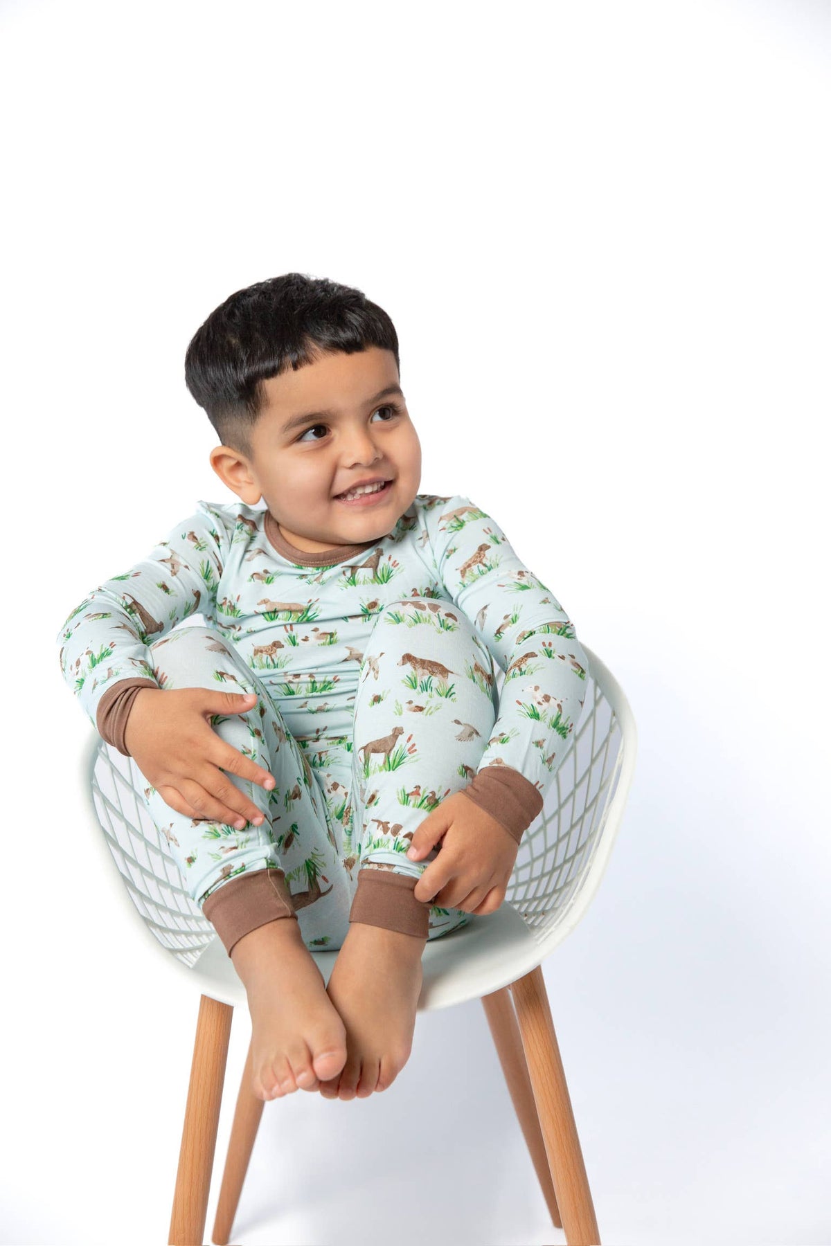 Delta Bird Hunting Dogs Pajama Set