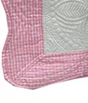 Heirloom Quilt - Baby Quilt Blanket Monogram