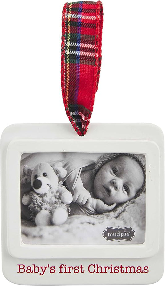 First X-mas Handprint Ornament