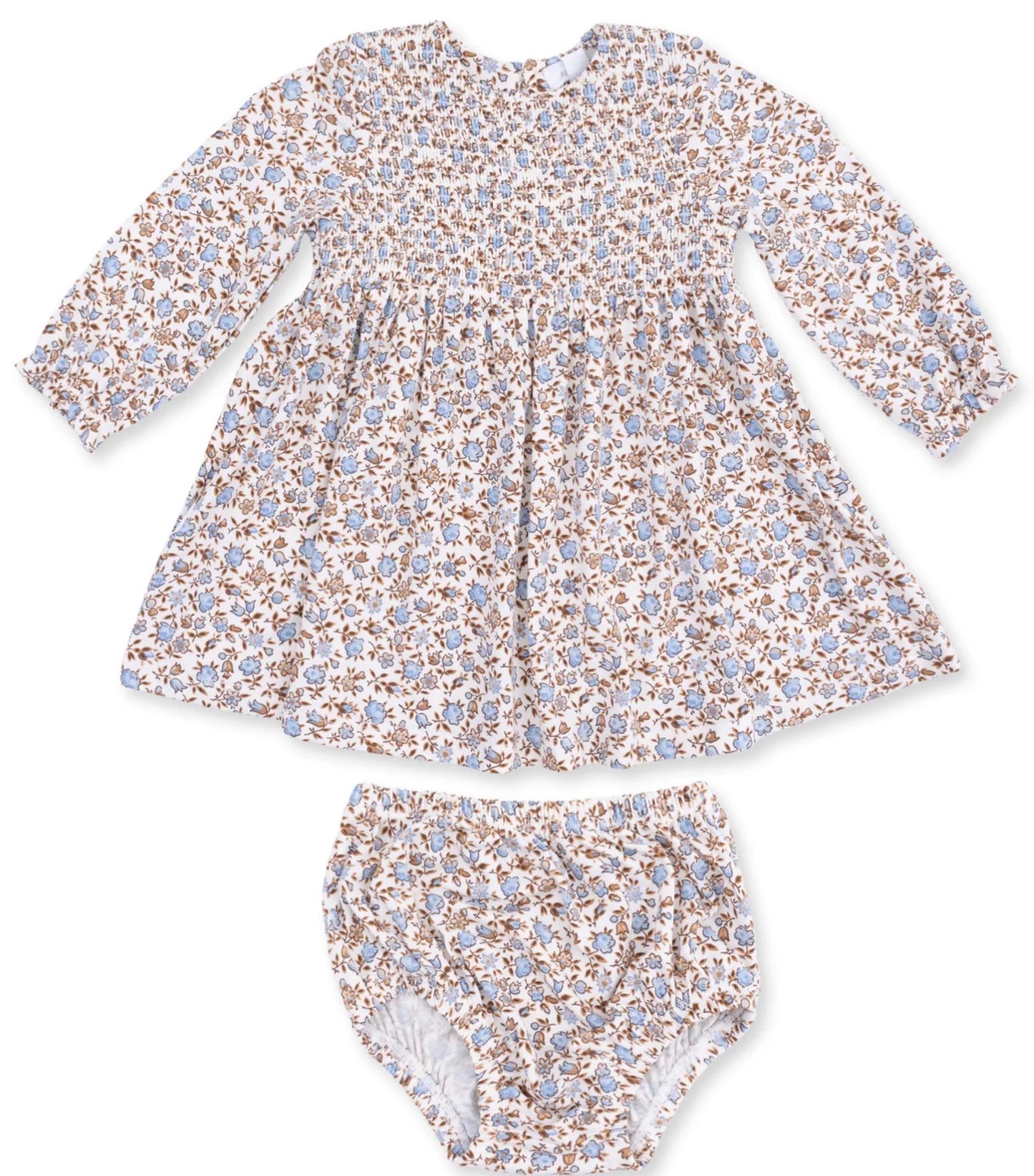 Caitlyn Smocked Bodice Dress and Bloomer
