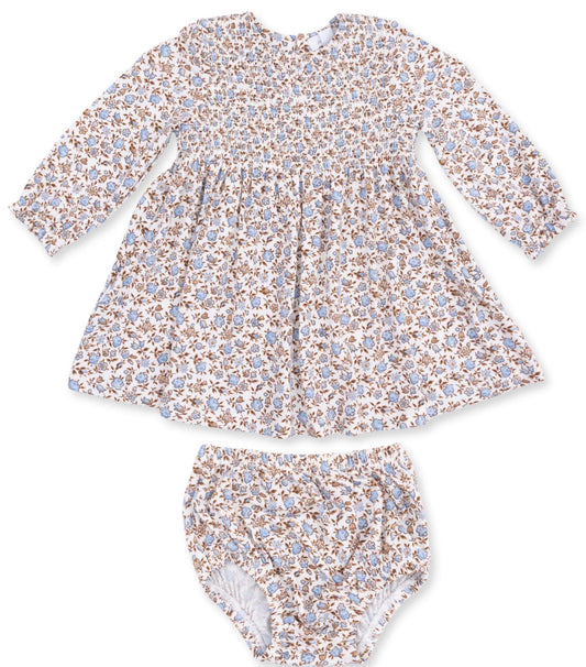 Caitlyn Smocked Bodice Dress and Bloomer