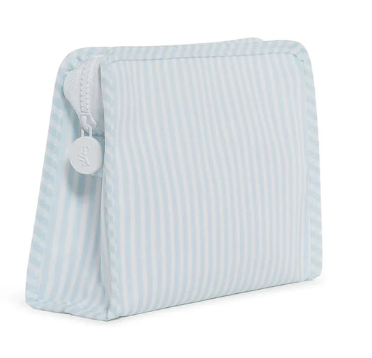 TRVL Roadie Medium Zip Pouch - Pimlico Stripe Blue