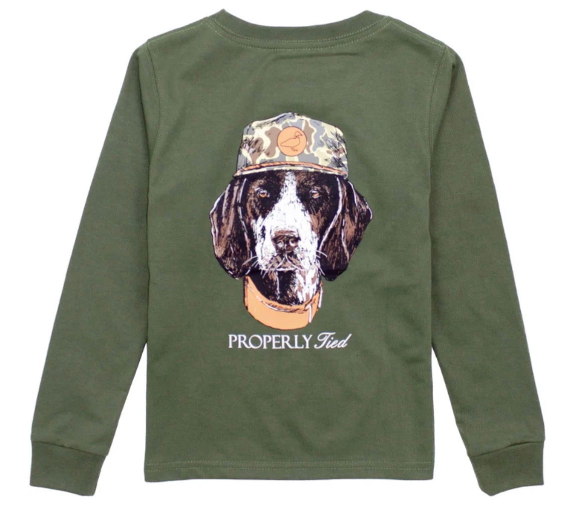 Man's Best Friend LS- Olive
