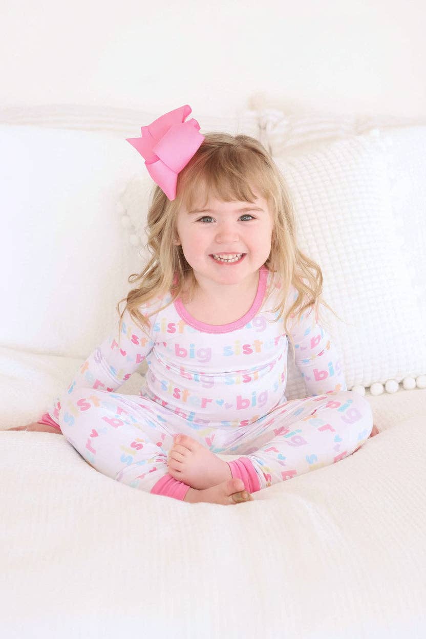 Big Sister Two Piece Pajama Set