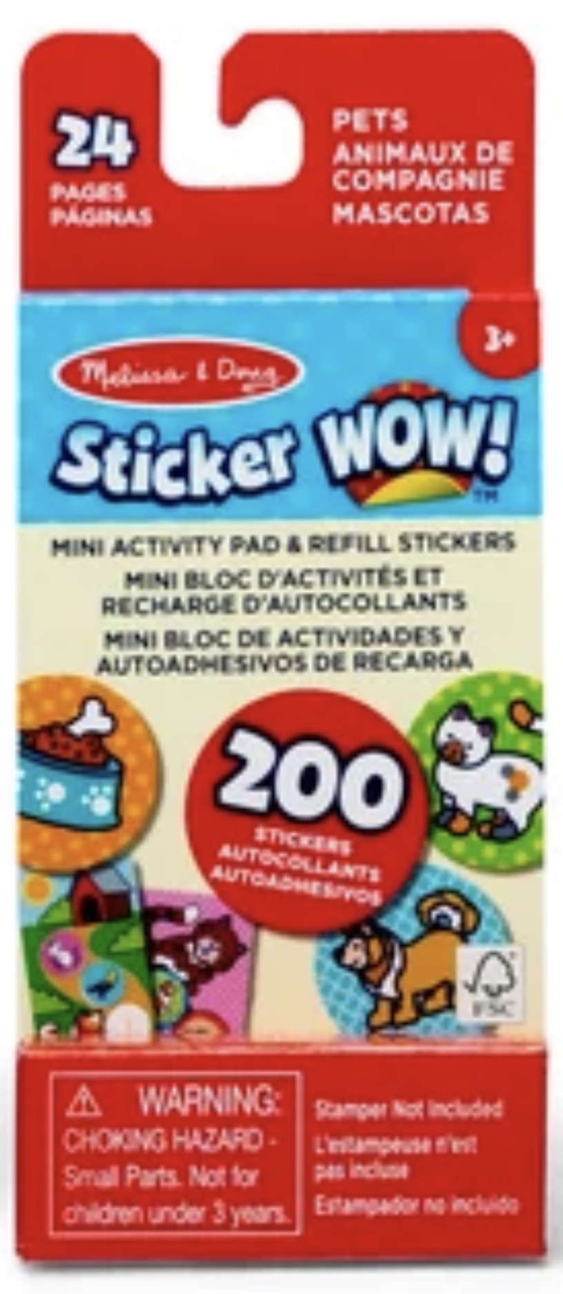 Sticker WOW refill