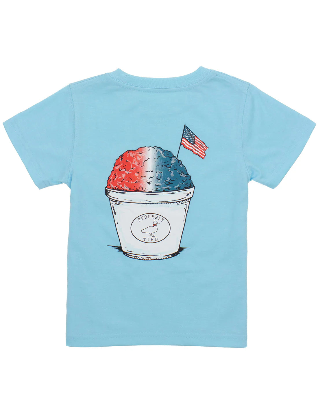 American Chillin SS Aqua T-shirt