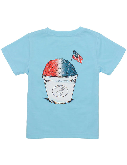 American Chillin SS Aqua T-shirt
