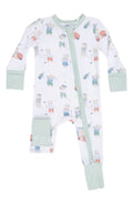 Convertible Romper Bears Golfing