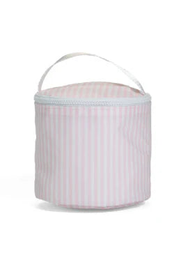 Snack Bag In Pimlico Striped PInk