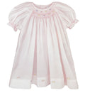 Pink Daygown Dress with Bonnet