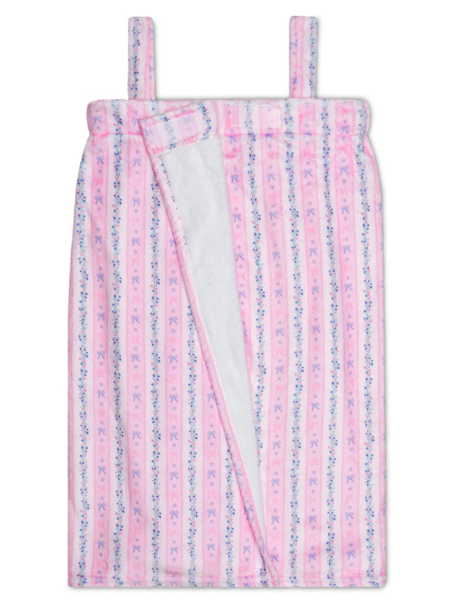 Floral Stripes Spa Wrap
