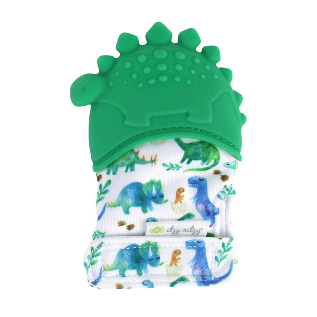 *NEW OPTIONS* Itzy Mitt™ Silicone Teething Mitts: Fox