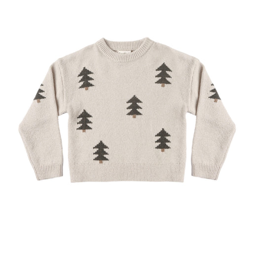 Aspen Tree Jacquard Sweater