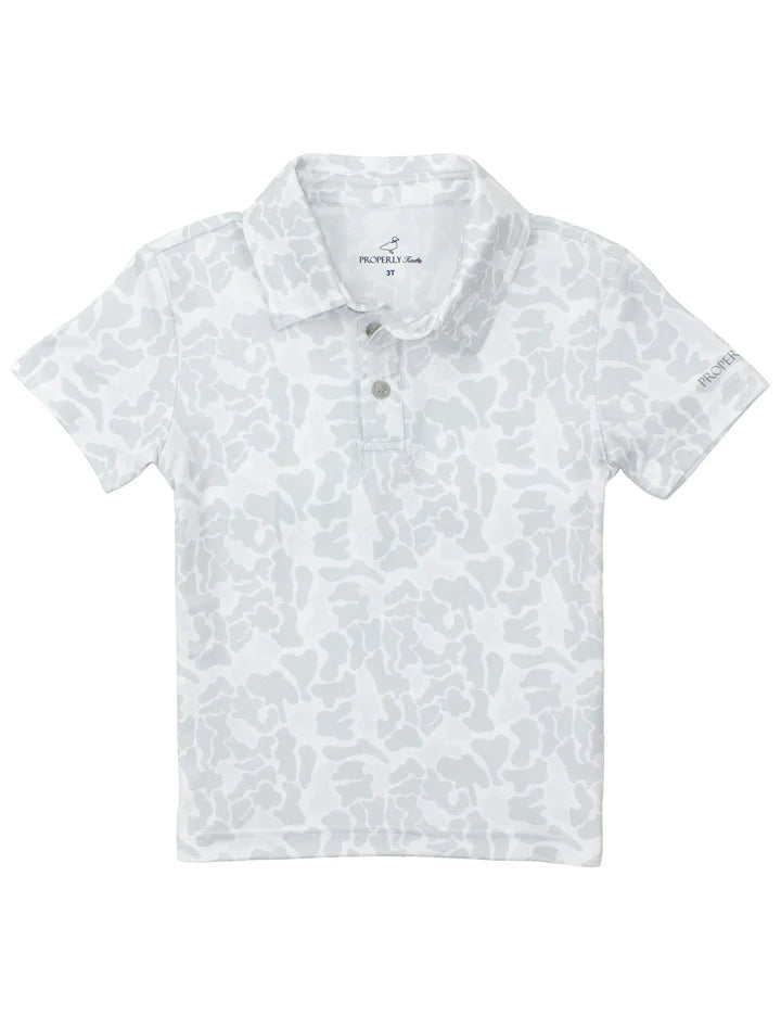 Snow Camo Inlet Polo