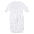 Ivory Dot Gown with Headband