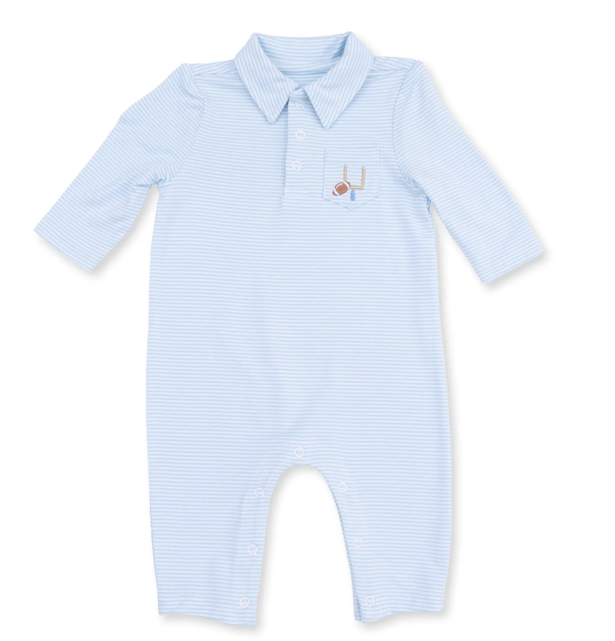 Touchdown Polo Romper