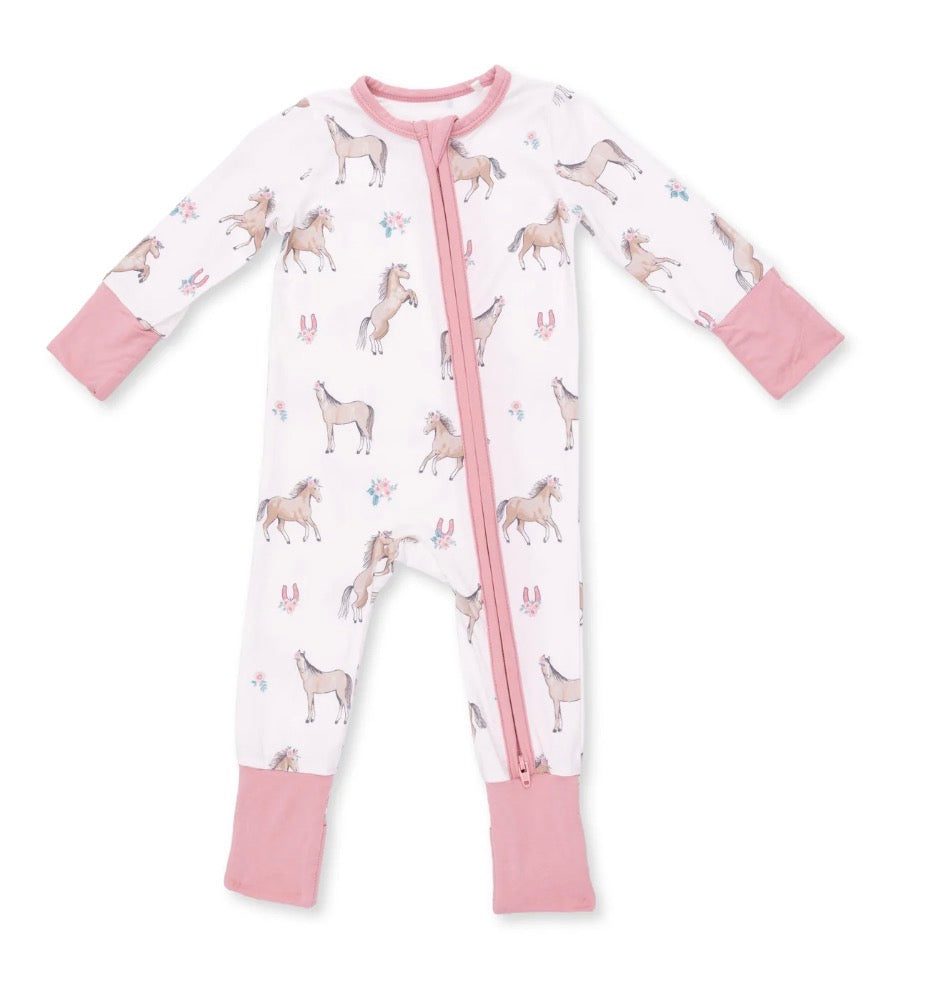 I love Horses convertible romper