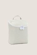 Takeaway Bag in Pearl Grey Gingham