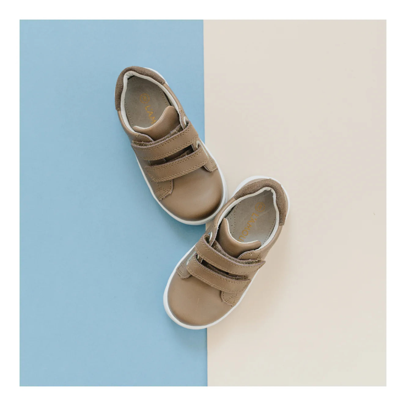 Mocha Kyle Double Velcro Sneaker