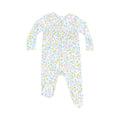 Smocked Peter Pan Footie Floral