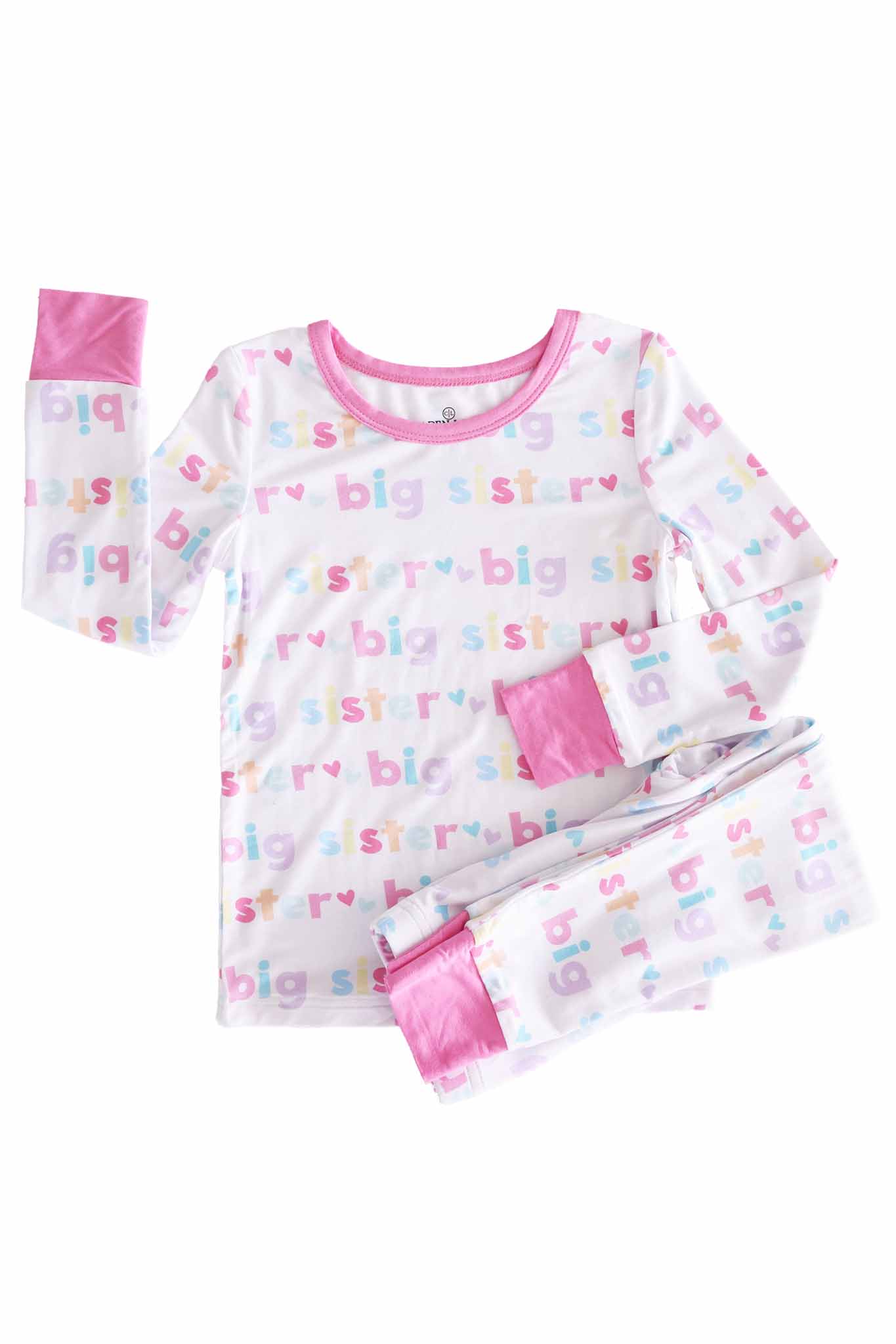 Big Sister Two Piece Pajama Set