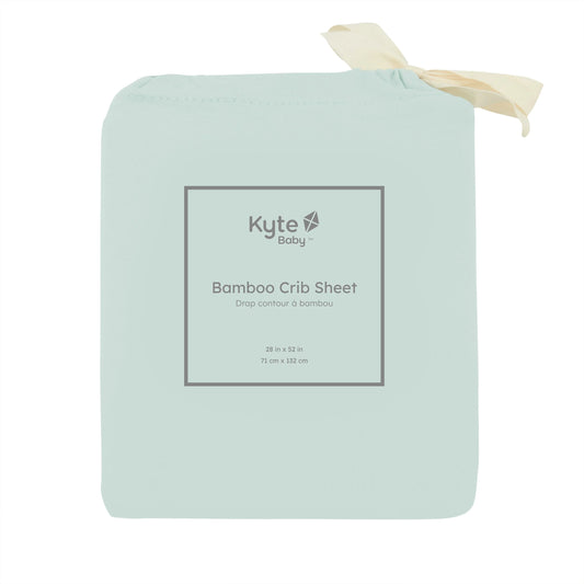 Sage Green Crib Sheet