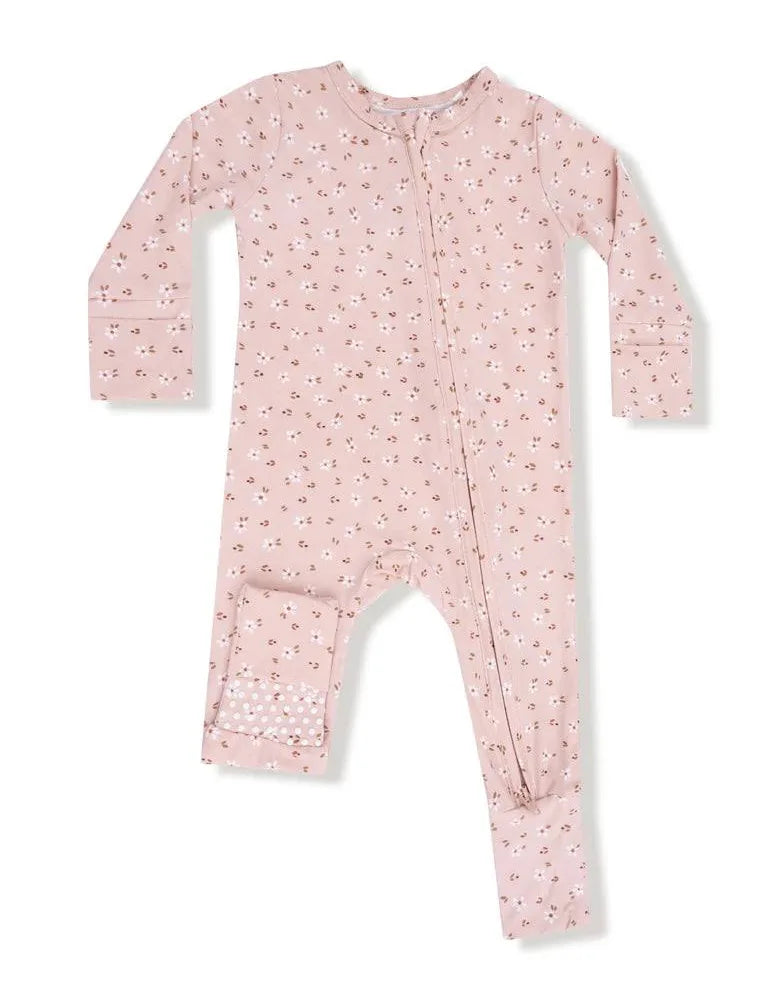 Carrie Floral Convertible zipper